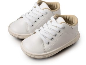 Babywalker Δερμάτινα Sneakers White