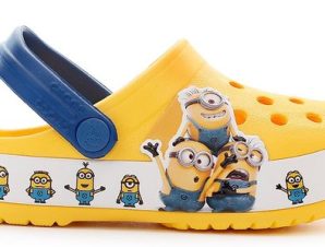 Crocs Crocband Παιδικά Σαμπό Yellow Minions – ΚΙΤΡΙΝΟ